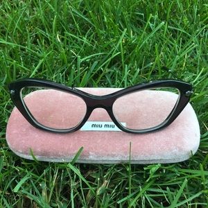 Authentic Miu Miu Cat Eye Frame Eyeglasses